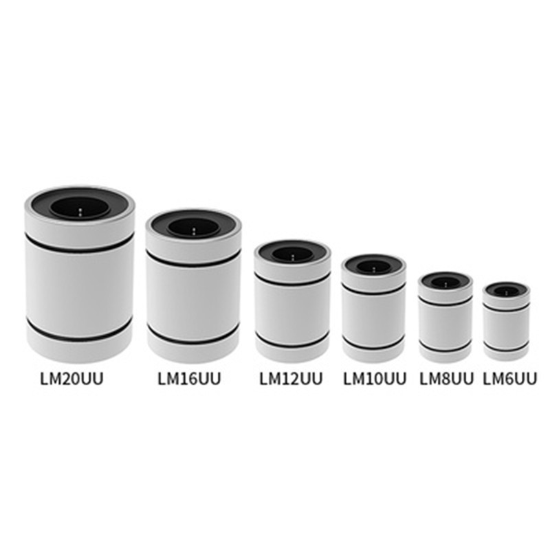 Lm8Uu Bearing - 10 peças lm8 lm8uu lm3uu lm10uu