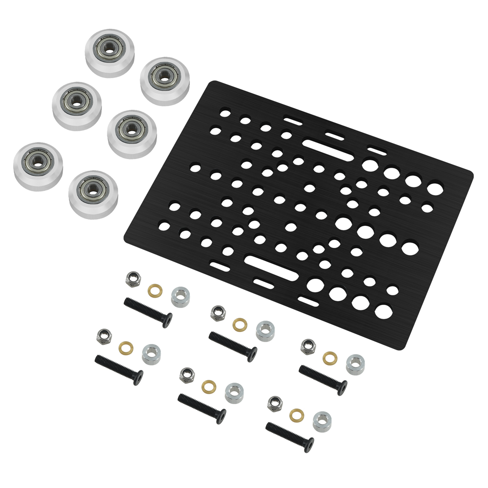 V Slot Wheel - Conjunto de pórtico com ranhura em