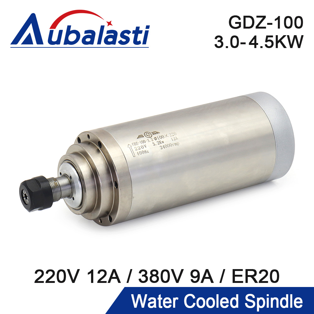Water Cooled Spindle - Motor Spindle Aubalasti Refrigerado a Água