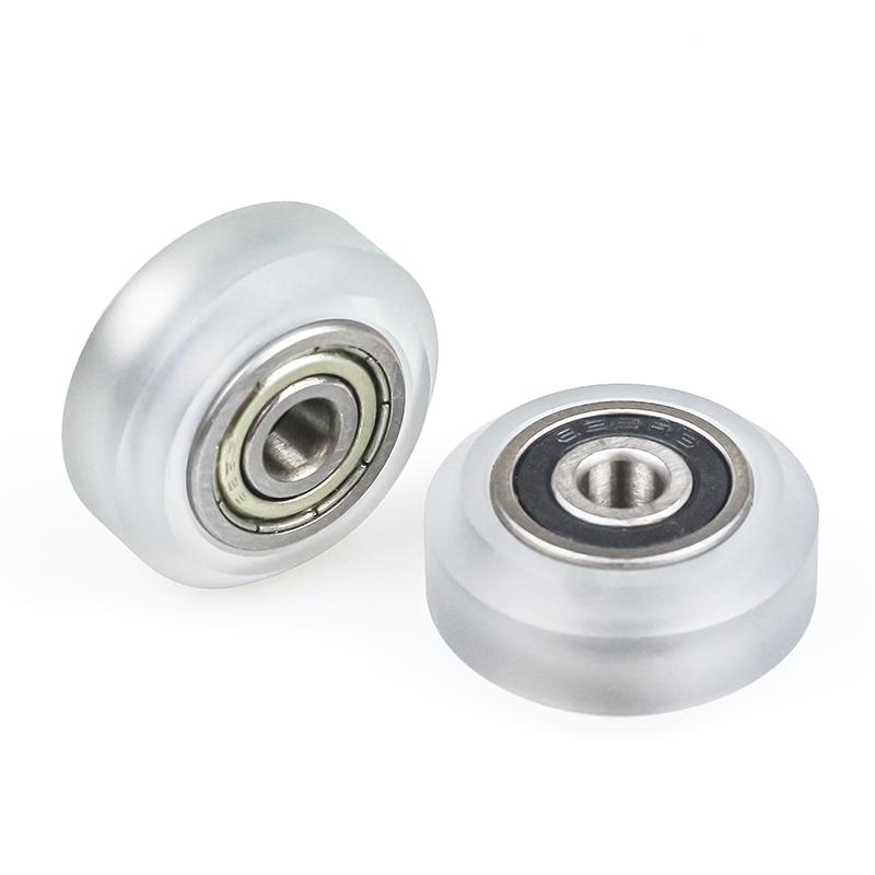 V Slot Wheel - 10 pçs/lote alta precisão cnc claro