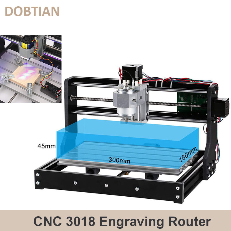 3018 Cnc - Máquina de gravação em madeira CNC