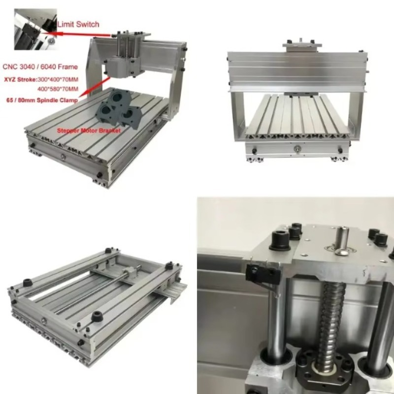 Cnc Router - Kit de Estrutura CNC de Alumínio