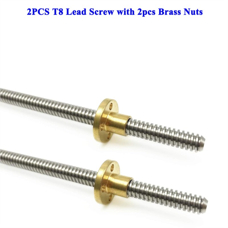 Lead Screw 8Mm - Parafuso de chumbo t8 tr8, 2