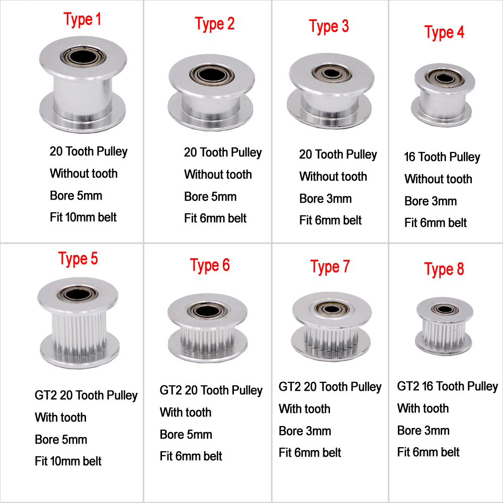 GT2 Polia de temporização, 16  - Gt2 Pulley avaliação e preço