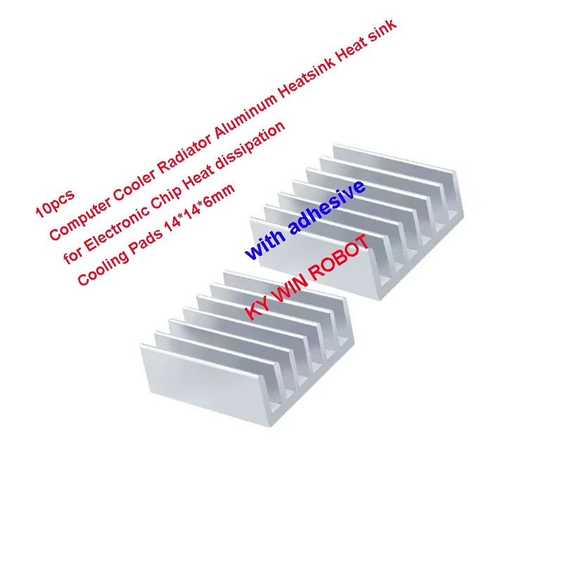 10 Peças Mini Dissipador de Ca - Aluminium Extrusion avaliação e preço