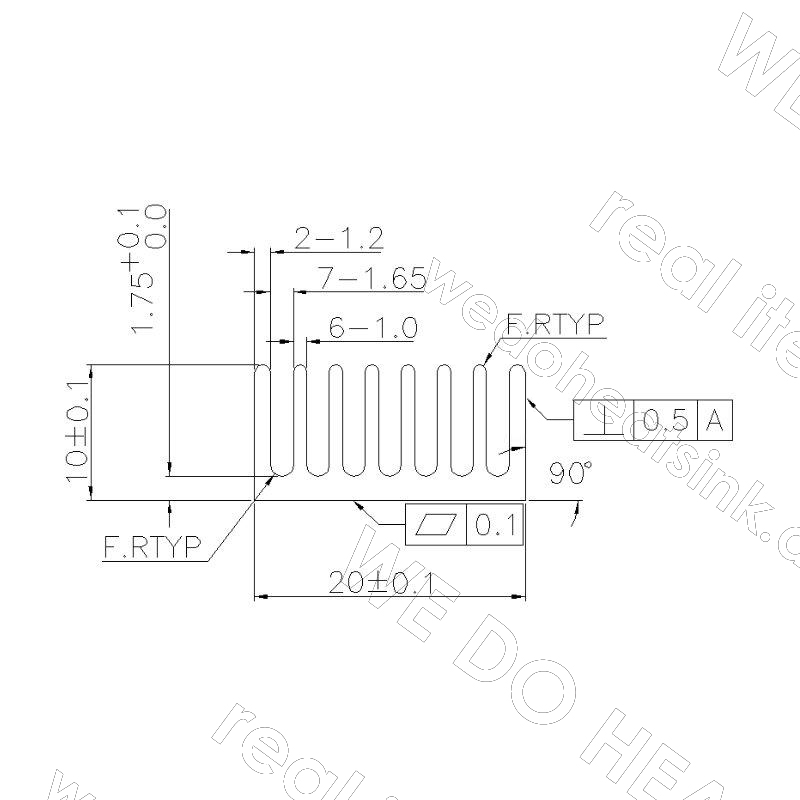 Dissipador de calor térmico au - Aluminium Extrusion avaliação e preço