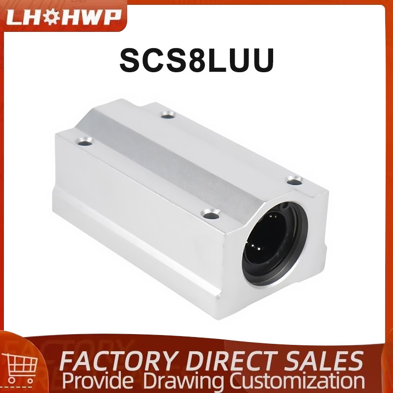 1 peça sc8luu scs8luu 8mm tipo - Lm8Uu Bearing avaliação e preço