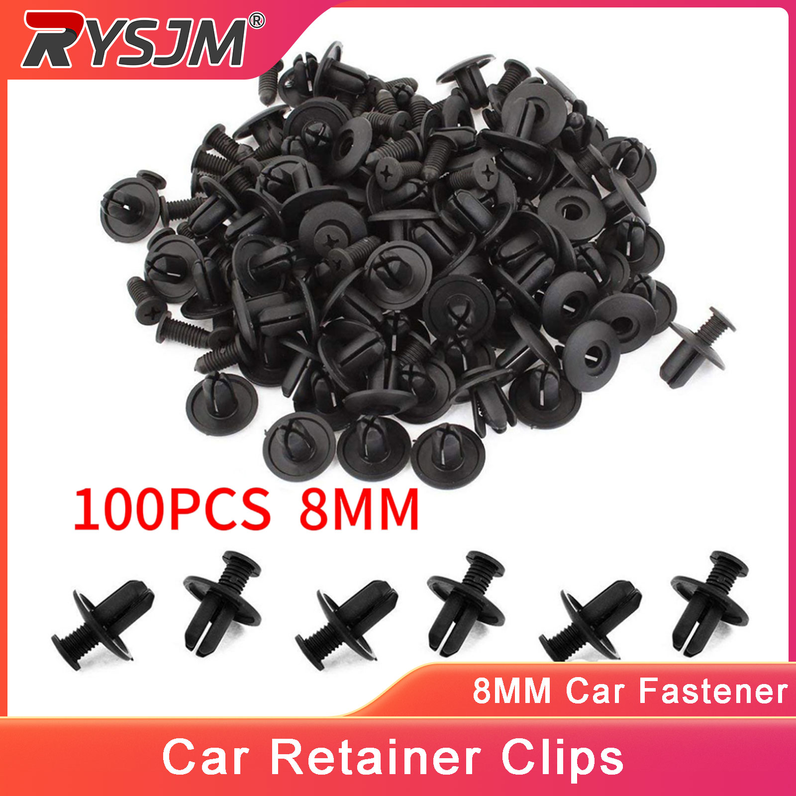 8MM 100 PEÇAS Rebites Plástico - Lead Screw 8Mm avaliação e preço