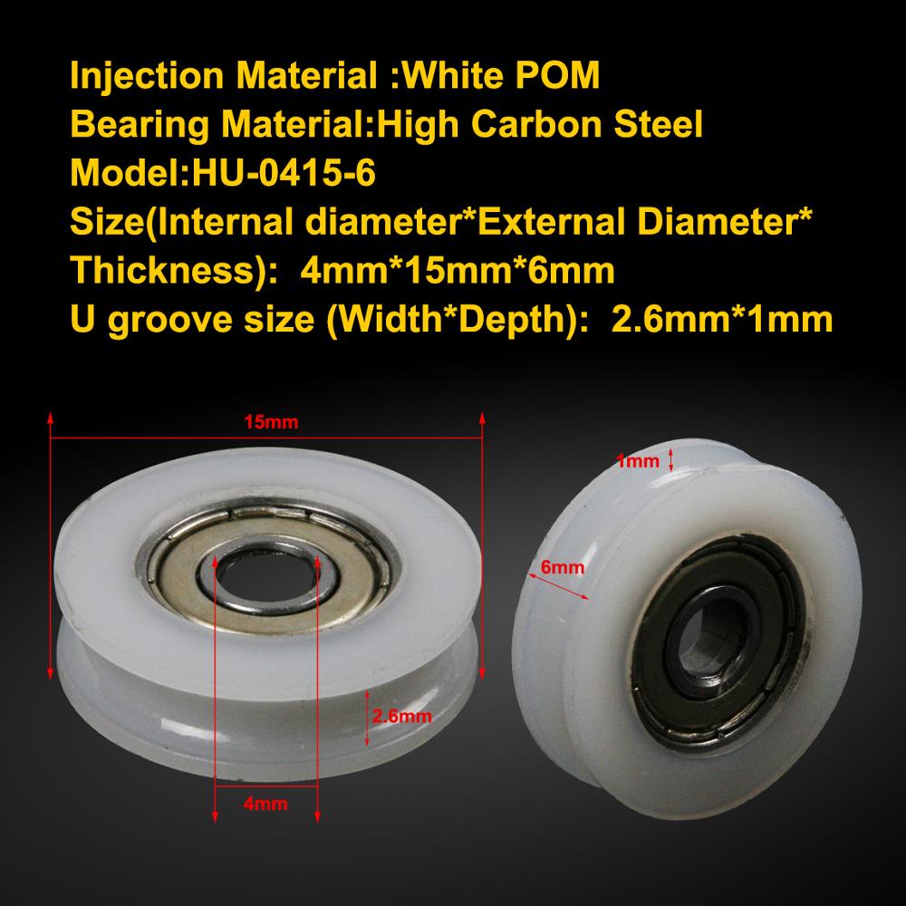 Polia de sulco profundo em u,  - Linear Rod 8Mm avaliação e preço