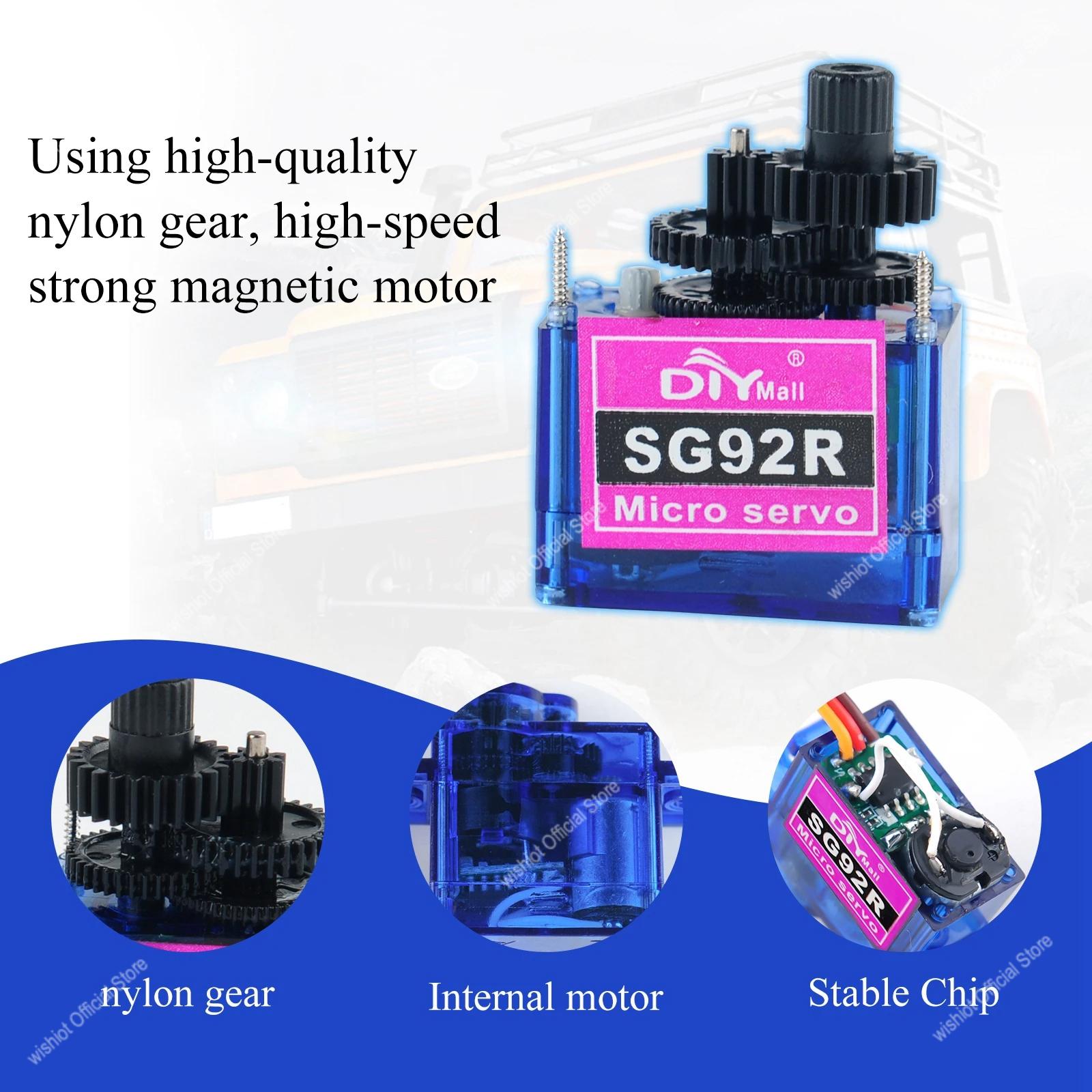 Sg92r micro servo motor 4.8-6v - Servo 9G avaliação e preço