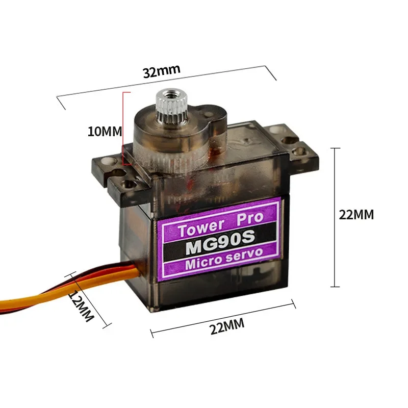 Sg90/mg90s 9g micro servo digi - Servo 9G avaliação e preço