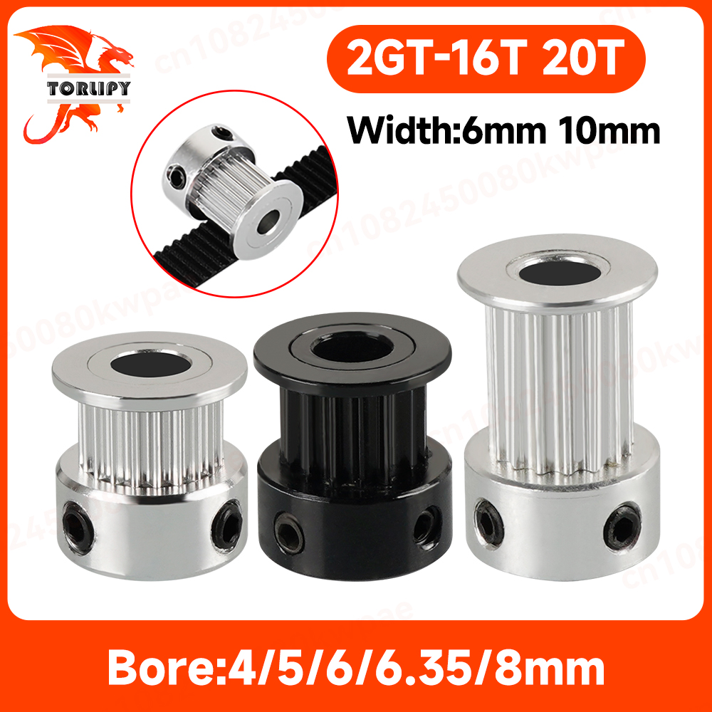 1/5/10 pces gt2 20 dentes 16 p - Lead Screw 8Mm avaliação e preço