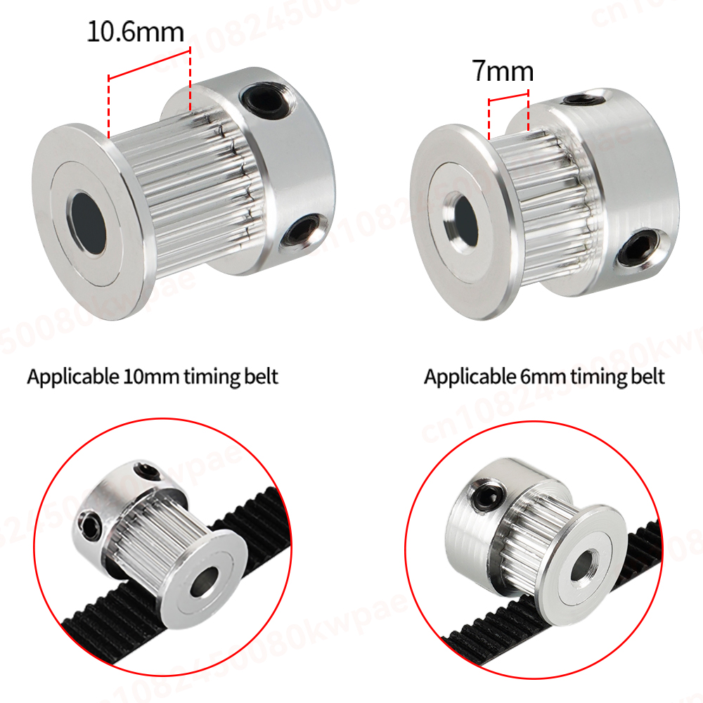 1/5/10 pces gt2 20 dentes 16 p - Lead Screw 8Mm avaliação e preço