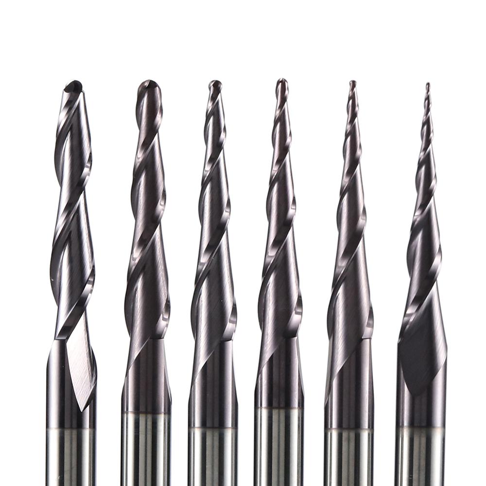 1 pçs carboneto sólido revesti - End Mill Set avaliação e preço